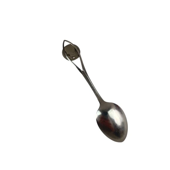 Vintage GMG Canada Montreal Souvenir Collectible Spoon With Enamel Maple Leaf De - Picture 6 of 8